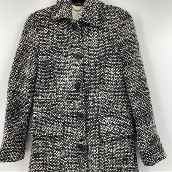 Barneys New York Virgin Wool Coat Vintage Italy - Picture 5 of 9